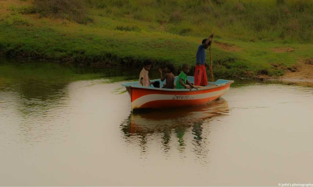 Poverty is very much evident in every household of Irulars. Children choose to search mussels instead of schooling.