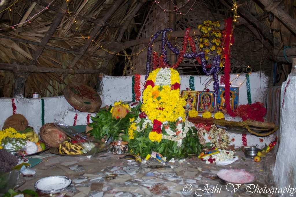 Goddess Kanniyamman and Maasi Magam- Basically Irulars are Hindus, but the elements of their traditional religion are still visible in their lives. This festival welcomes back Kanniyamman, their goddess of nature, into their lives. Legend has it that the goddess abandoned them because of their sinful and reckless way of living. This festival is a way of appeasing her anger and recovering her blessing.